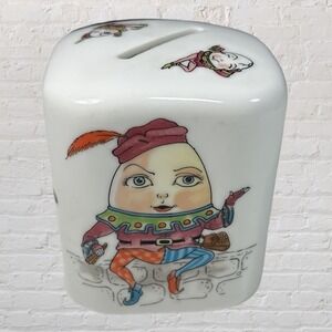 1986 Vtg Shafford‎  Tempest Co. Mother Goose Porcelain Bank